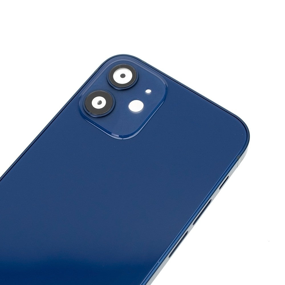Rear Housing for iPhone 12 mini (NO LOGO)-Blue Rear Housing for iPhone 12 mini (NO LOGO)-Blue